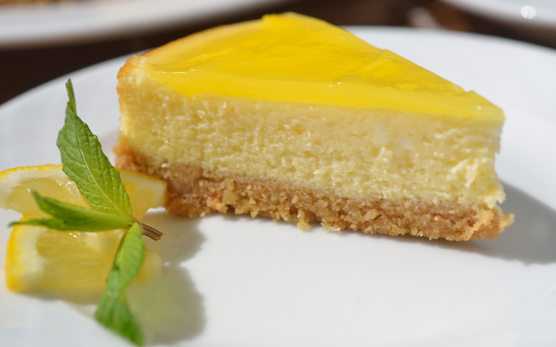 Yaz Ayları İçin Serinletici Limonlu Cheesecake